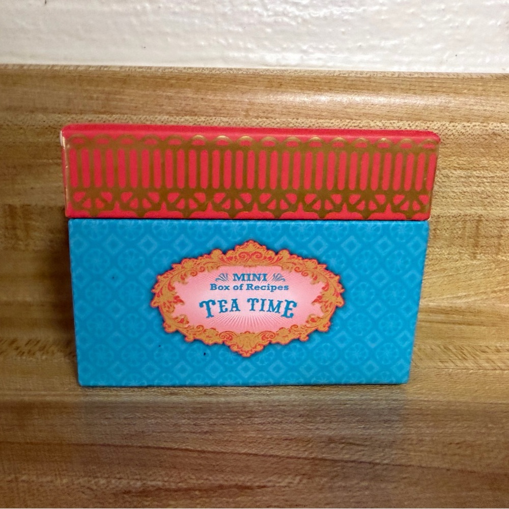 Oh Studio tea lovers Mini Box of Recipes - Tea Time
